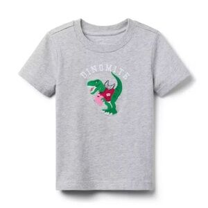 Janie and jack Dinomite tee